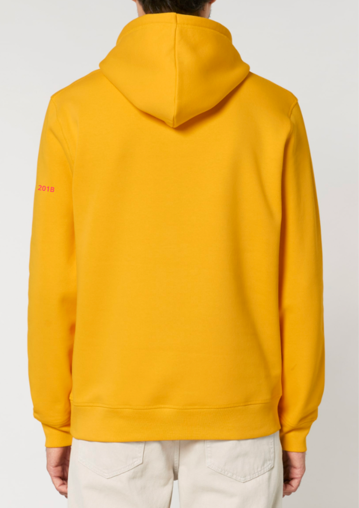 Sweat à capuche BIRDY yellow